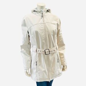 Athleta Fleece Lined Windbreaker Parka Jacket